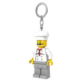 LEGO Minifigures Large 3 Inch Tall Figure Keychain Light - Chef (KE24H)