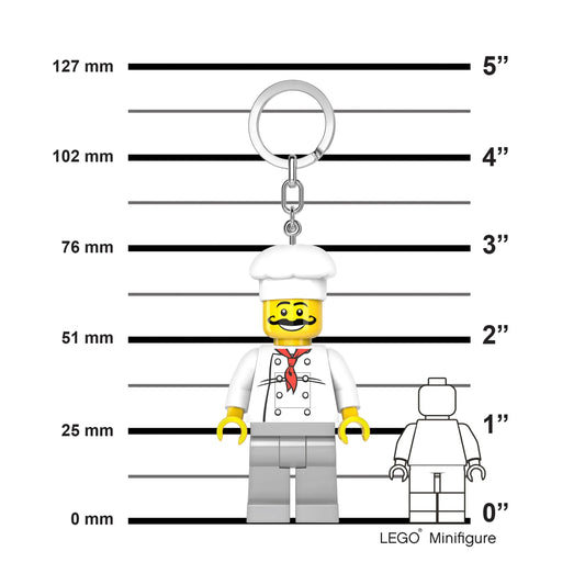 LEGO Minifigures Keychain Light - Chef (KE24H) IQ Hong Kong, Ltd.