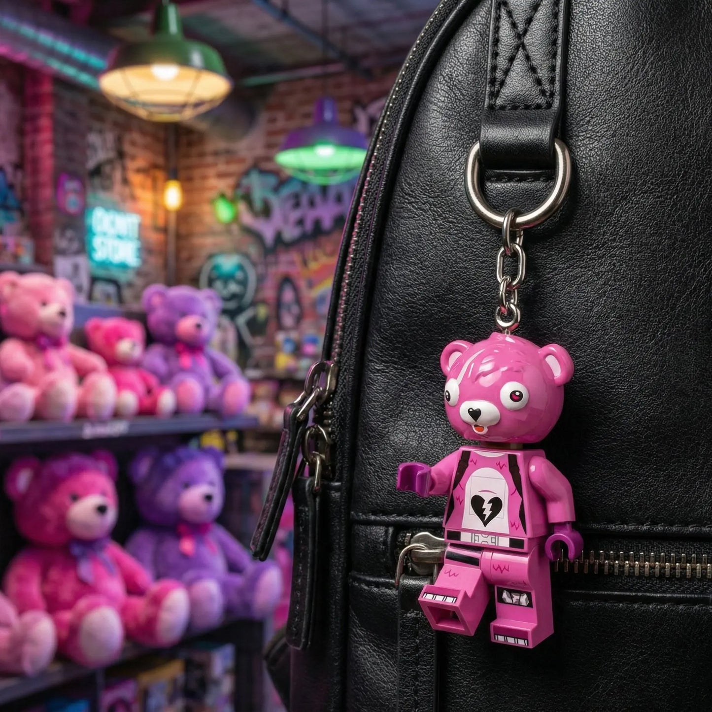 LEGO® Fortnite® Key Chain Light- Cuddle Team Leader 