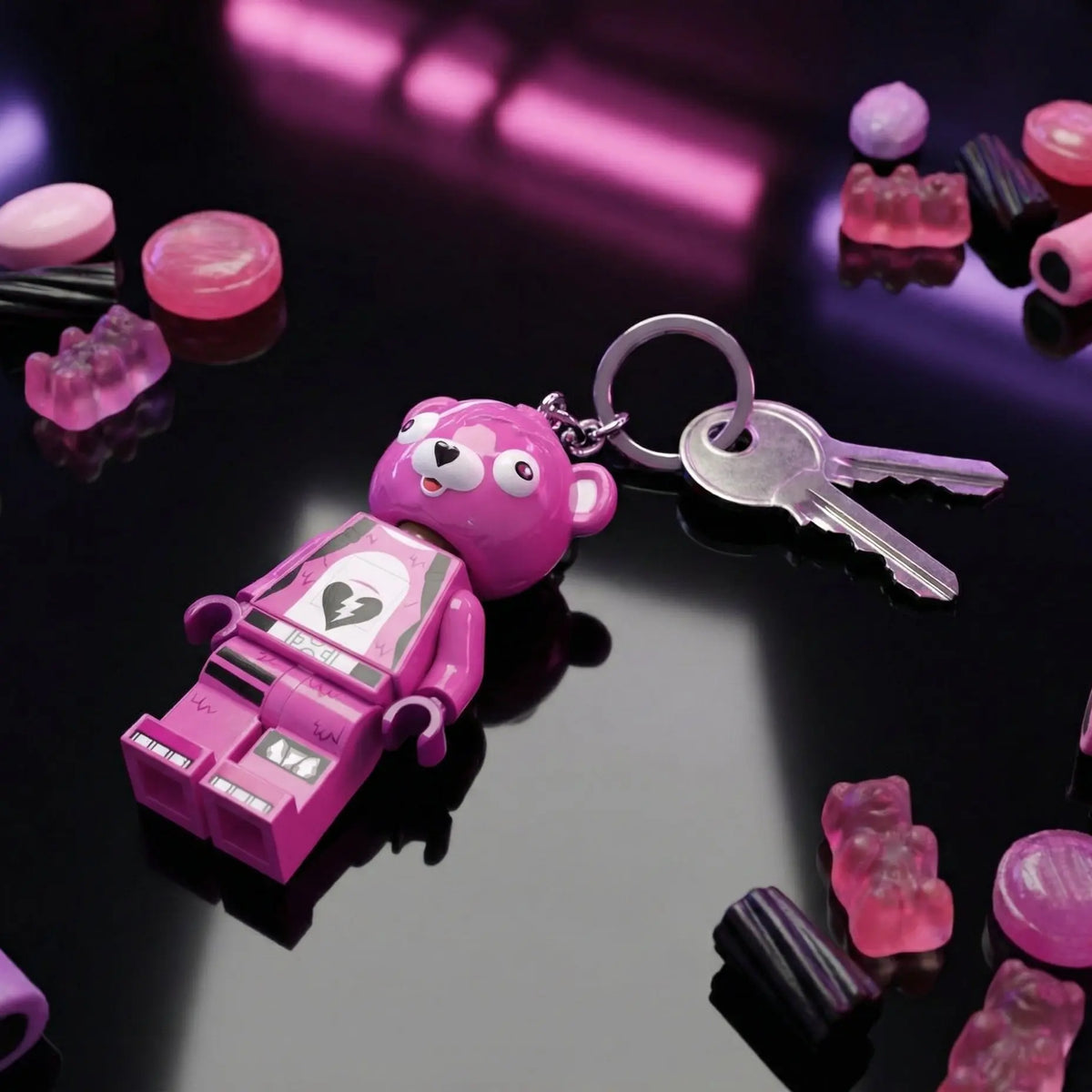LEGO® Fortnite® Key Chain Light- Cuddle Team Leader 