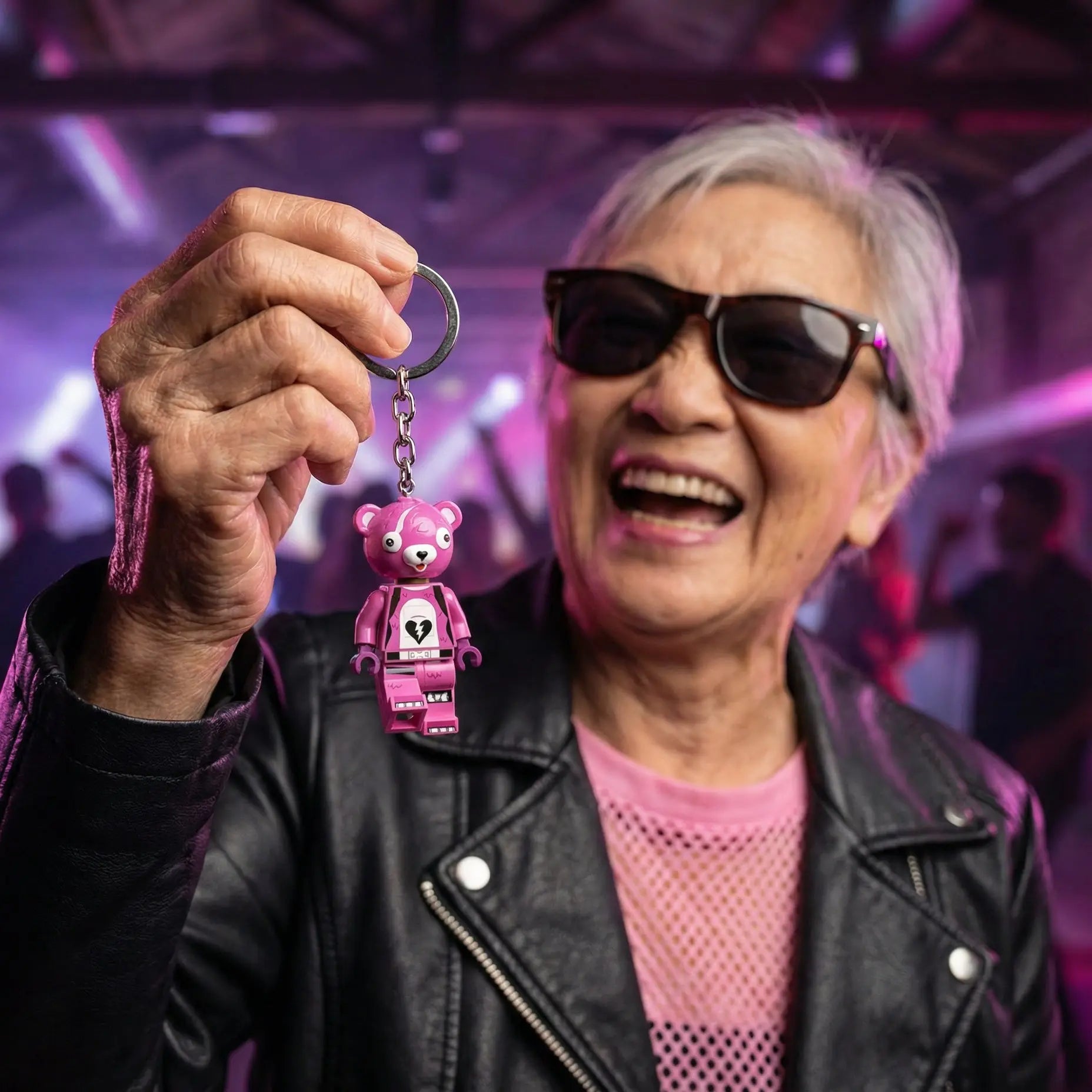 LEGO® Fortnite® Key Chain Light- Cuddle Team Leader 