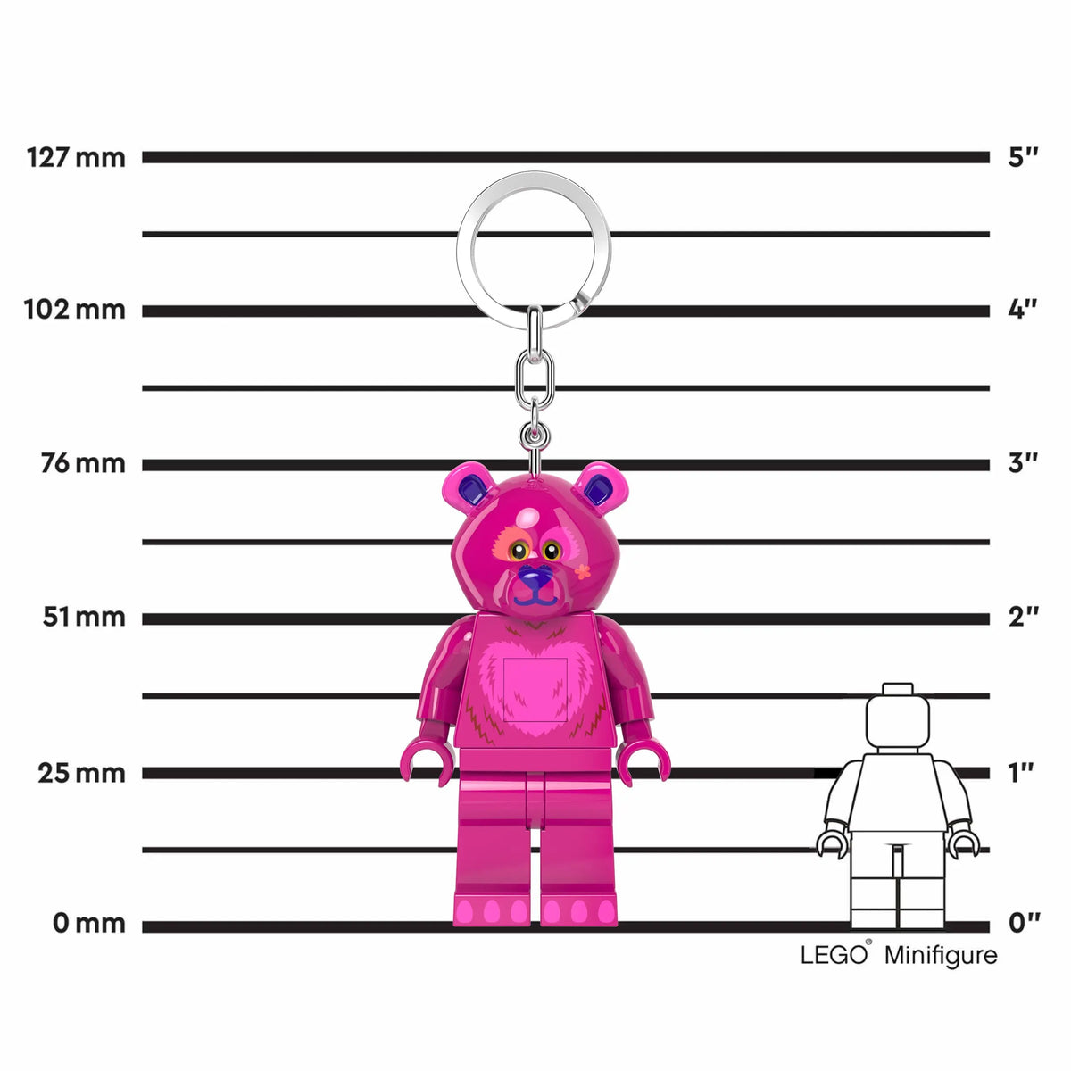 LEGO® Keychain Light - Love Bear 
