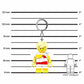 LEGO® Keychain Light - Cupid (KE258H) 