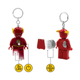 LEGO DC Super Heroes Large 3 Inch Tall Figure Keychain Light - The Flash (KE65H)