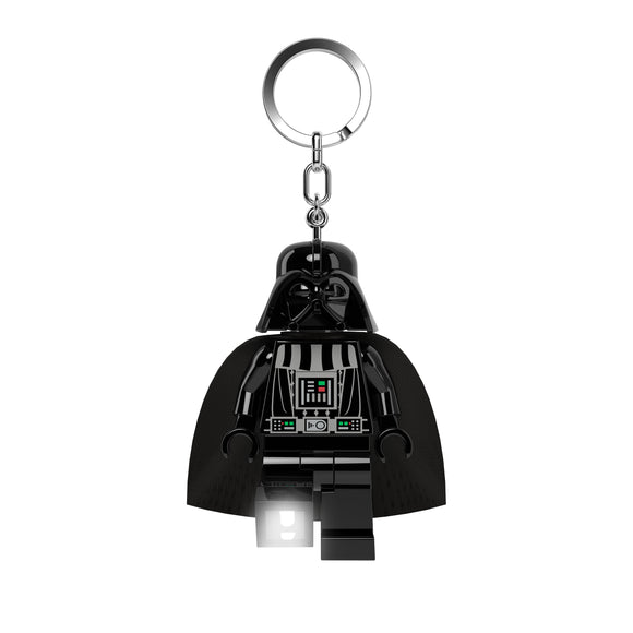 LEGO Star Wars Large 3 Inch Tall Figure Keychain Light - Darth Vader (KE7H)