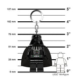 LEGO Star Wars Large 3 Inch Tall Figure Keychain Light - Darth Vader (KE7H)