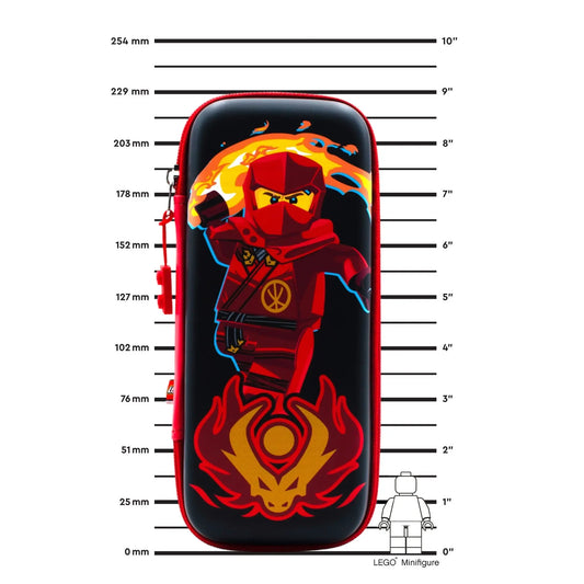 LEGO NINJAGO Molded Pencil Case - Kai (53325) IQ Hong Kong, Ltd.
