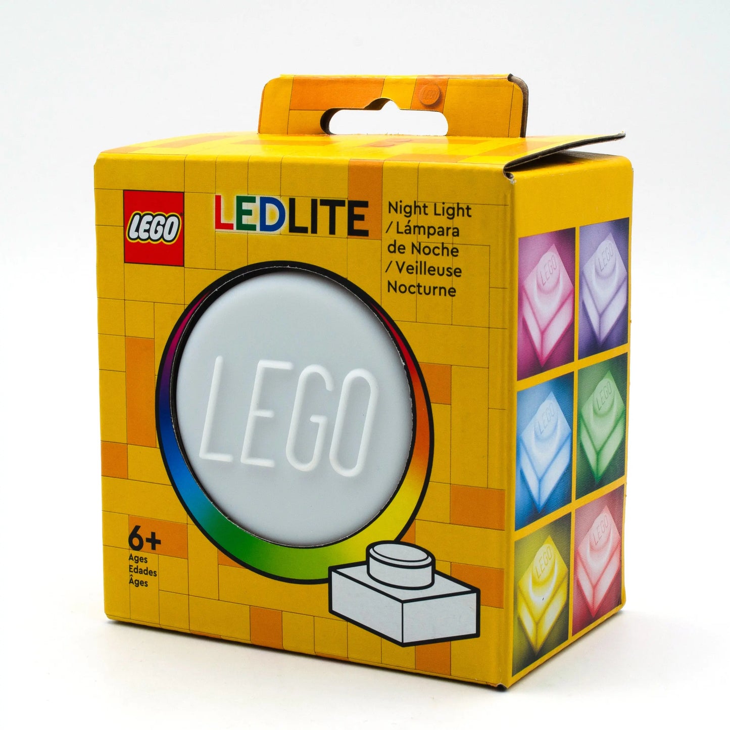 LEGO Iconic 1x1 Plate Silicone Night Light - White (LP50) IQ Hong Kong, Ltd.