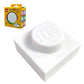 LEGO Iconic 1x1 Plate Silicone Night Light - White (LP50) IQ Hong Kong, Ltd.