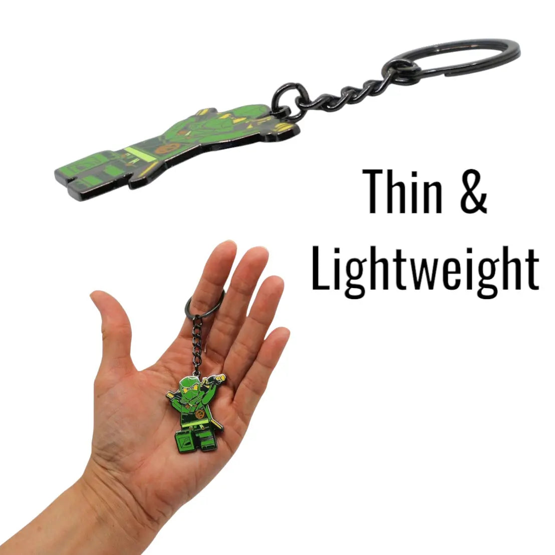 LEGO NINJAGO Enamel Keychain -  Lloyd (53338) IQ Hong Kong, Ltd.