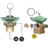 LEGO Star Wars The Mandalorian Large 2.25 Inch Tall Figure Key Light - Grogu (KE179)
