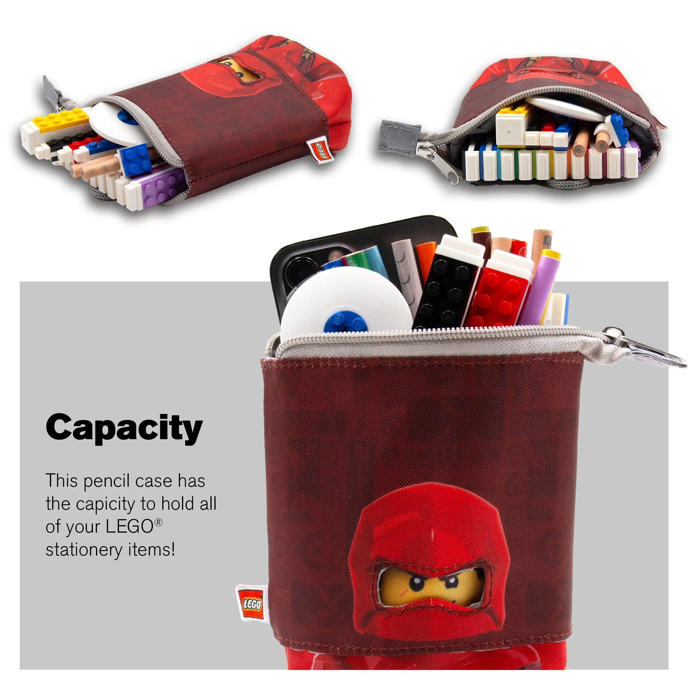 LEGO NINJAGO Pop Up Pencil Case - Kai (53460) | Santoki