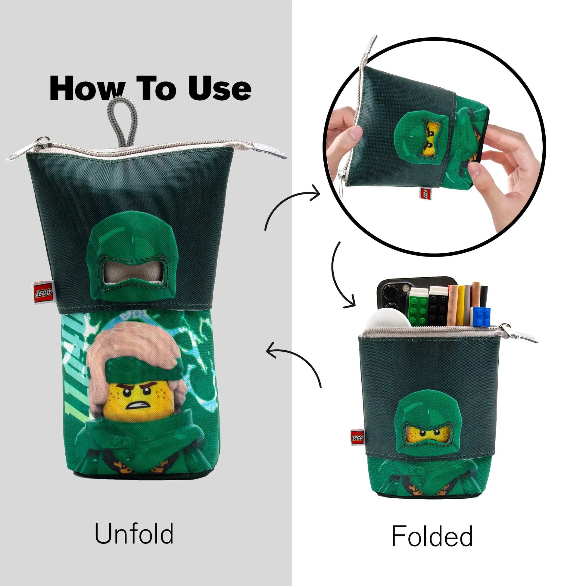 LEGO NINJAGO Pop Up Pencil Case - Lloyd (53518) IQ Hong Kong, Ltd.