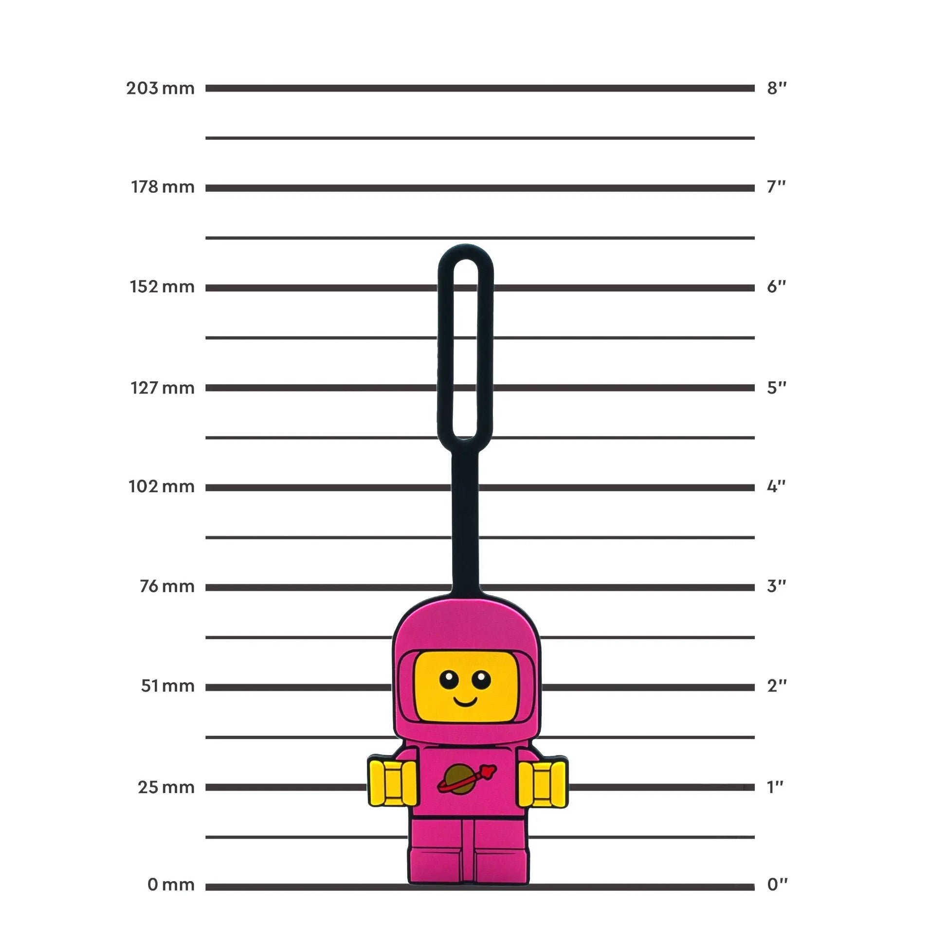 LEGO Minifigures Bag Tag - Pink Spacebaby (53649) IQ Hong Kong, Ltd.