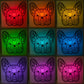 Zoolight DIY Create Your Own Coloring Night Light Craft Kit - Bulldog (ZNBD) IQ Hong Kong, Ltd.