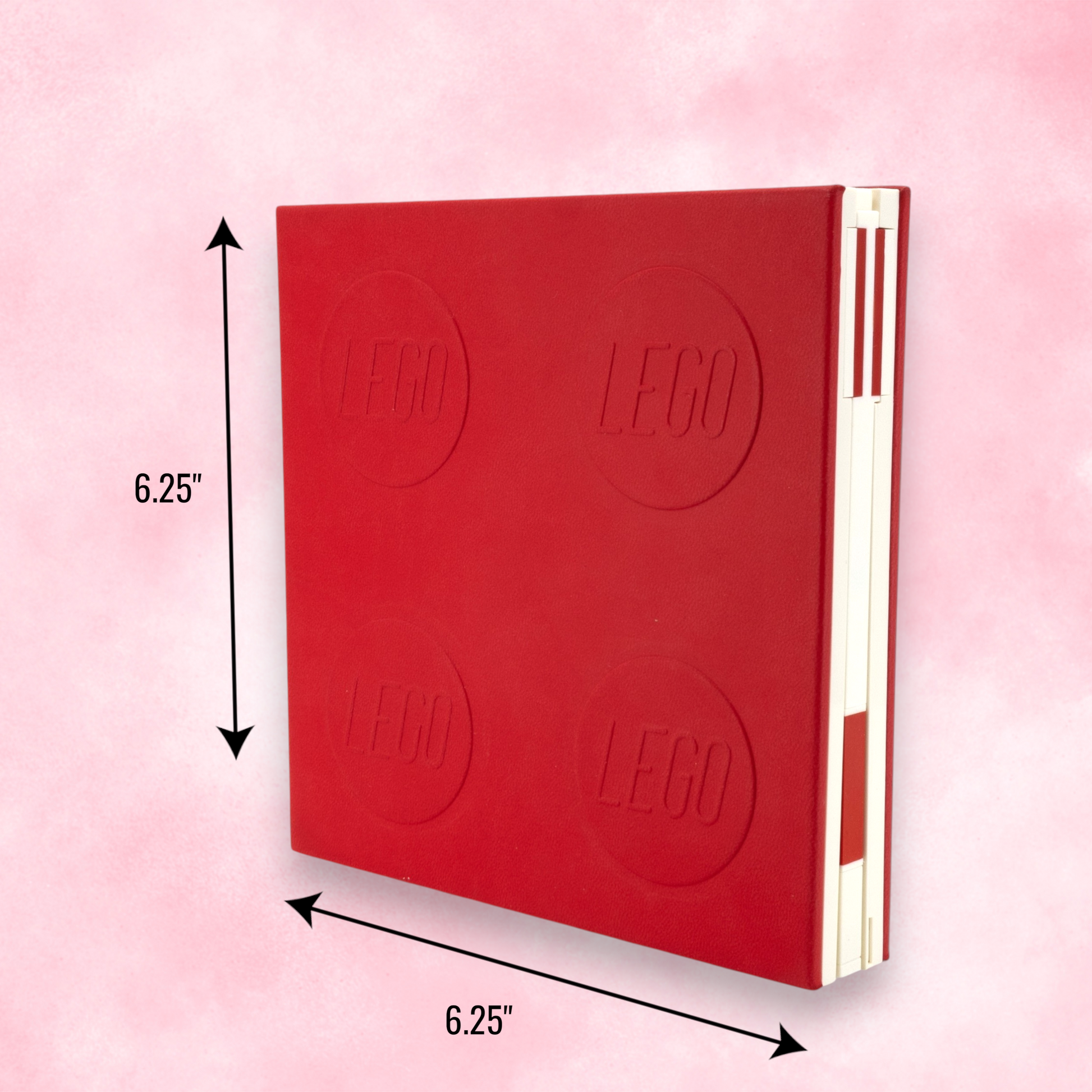 LEGO Locking Notebook with Gel Pen Red - in Box 