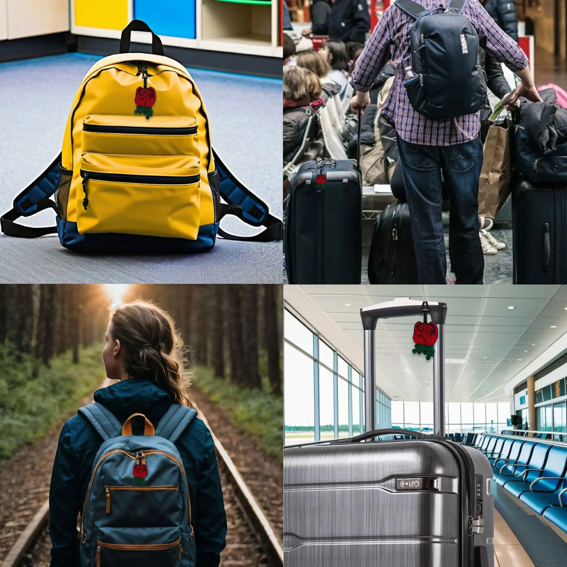 LEGO Bag Tag - Botanical Rose (53661) IQ Hong Kong, Ltd.