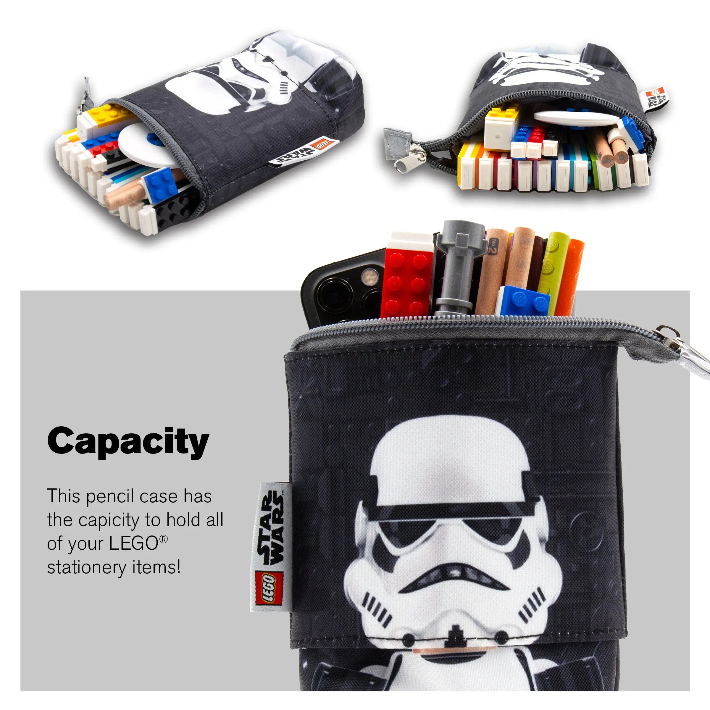 LEGO Star Wars™ Pop Up Pencil Case - Stormtrooper & Han Solo – Santoki