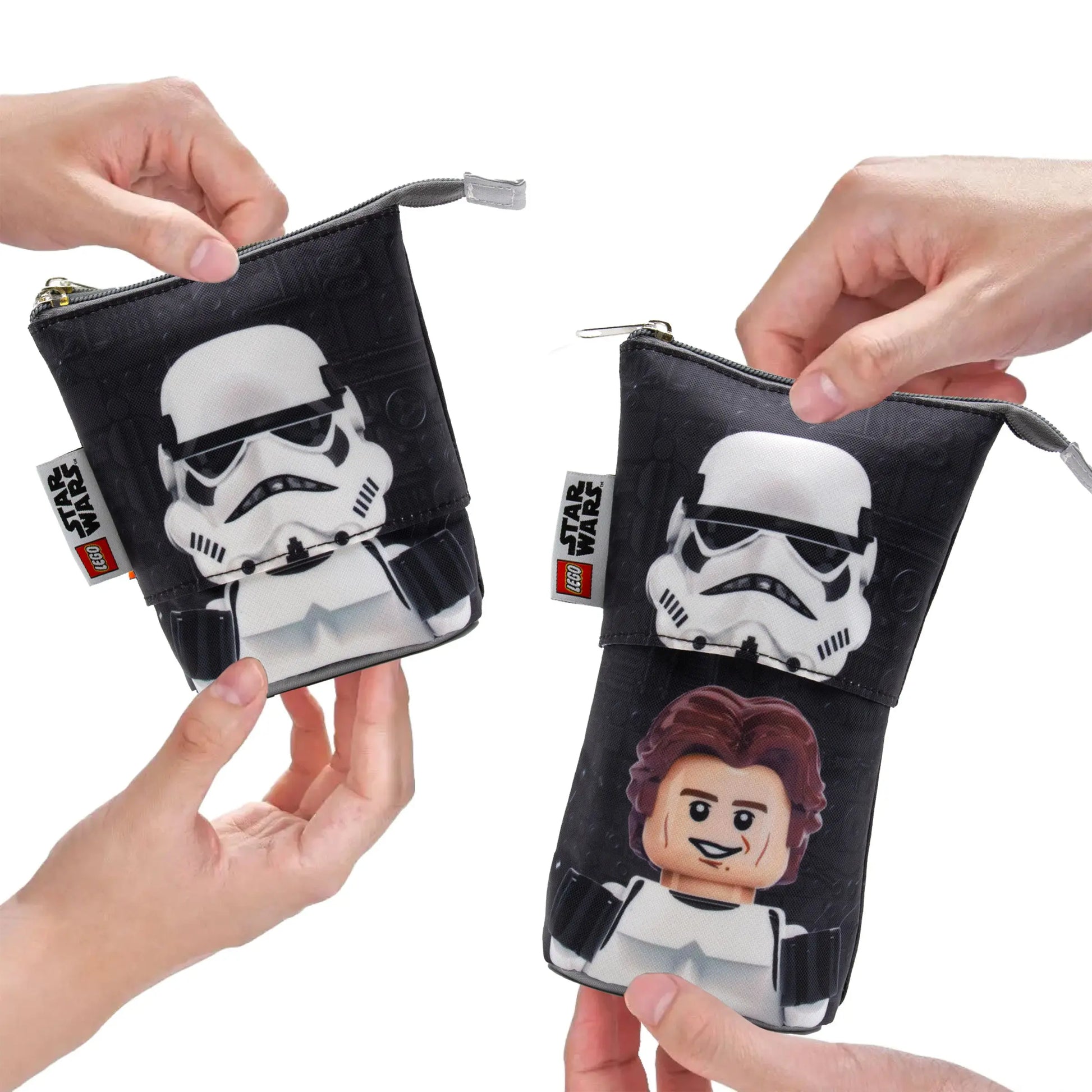 LEGO Star Wars Pop Up Pencil Case - Stormtrooper & Han Solo (53461) IQ Hong Kong, Ltd.