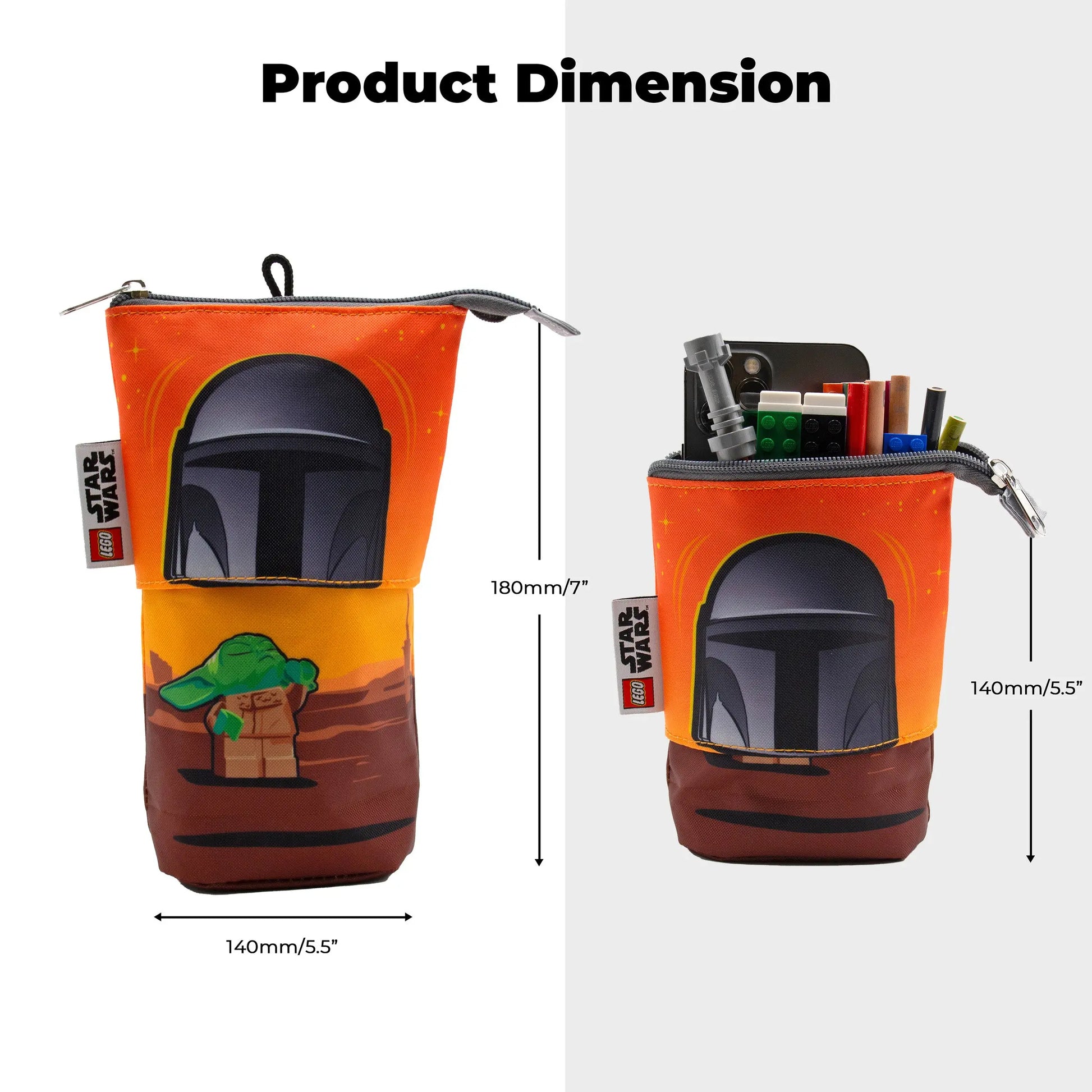 LEGO Star Wars The Mandalorian Pop Up Pencil Case - Grogu (53459) IQ Hong Kong, Ltd.