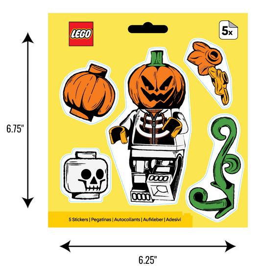 LEGO® Minifigures™ Sticker - Halloween Skeleton (53835) 