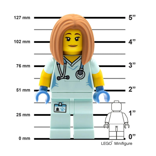 LEGO City Veterinarian Torch Flashlight (TO46) - 5 Inch Tall Figure IQ Hong Kong, Ltd.