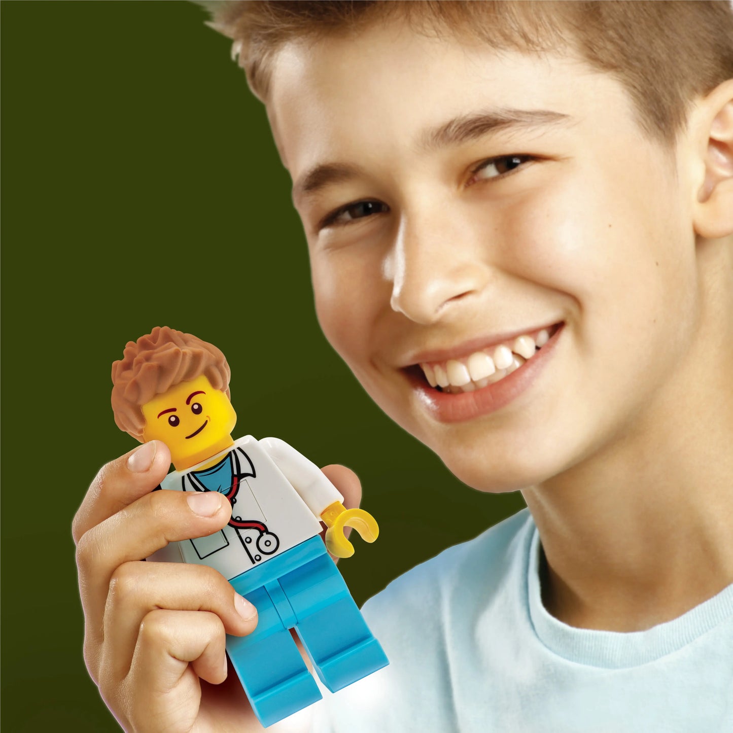 LEGO® City Doctor Torch Flashlight (TO48) - 5 Inch Tall Figure