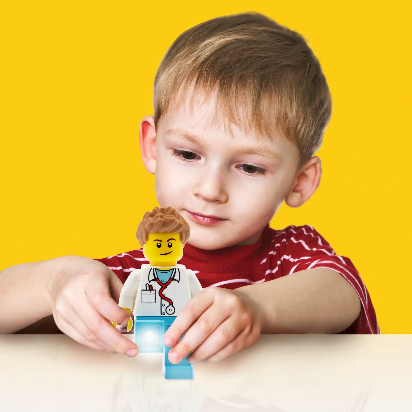 LEGO® City Doctor Torch Flashlight (TO48) - 5 Inch Tall Figure