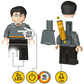 LEGO Lego Harry Potter Torch Flashlight - Harry Potter - 5 Inch Tall Figure (TO49) IQ Hong Kong, Ltd.