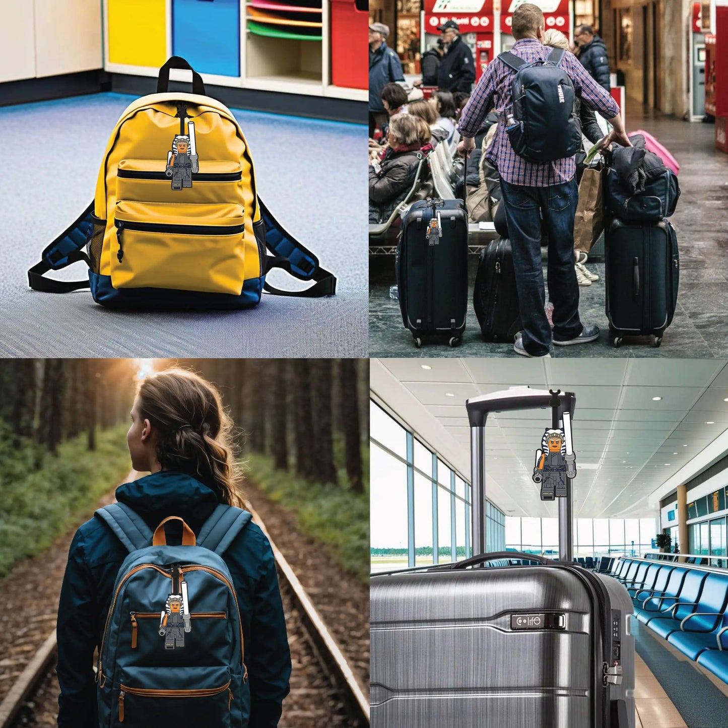 LEGO® Star Wars™ THE MANDALORIAN™ Bag Tag - Ahsoka Tano™ (53745) IQ Hong Kong, Ltd.