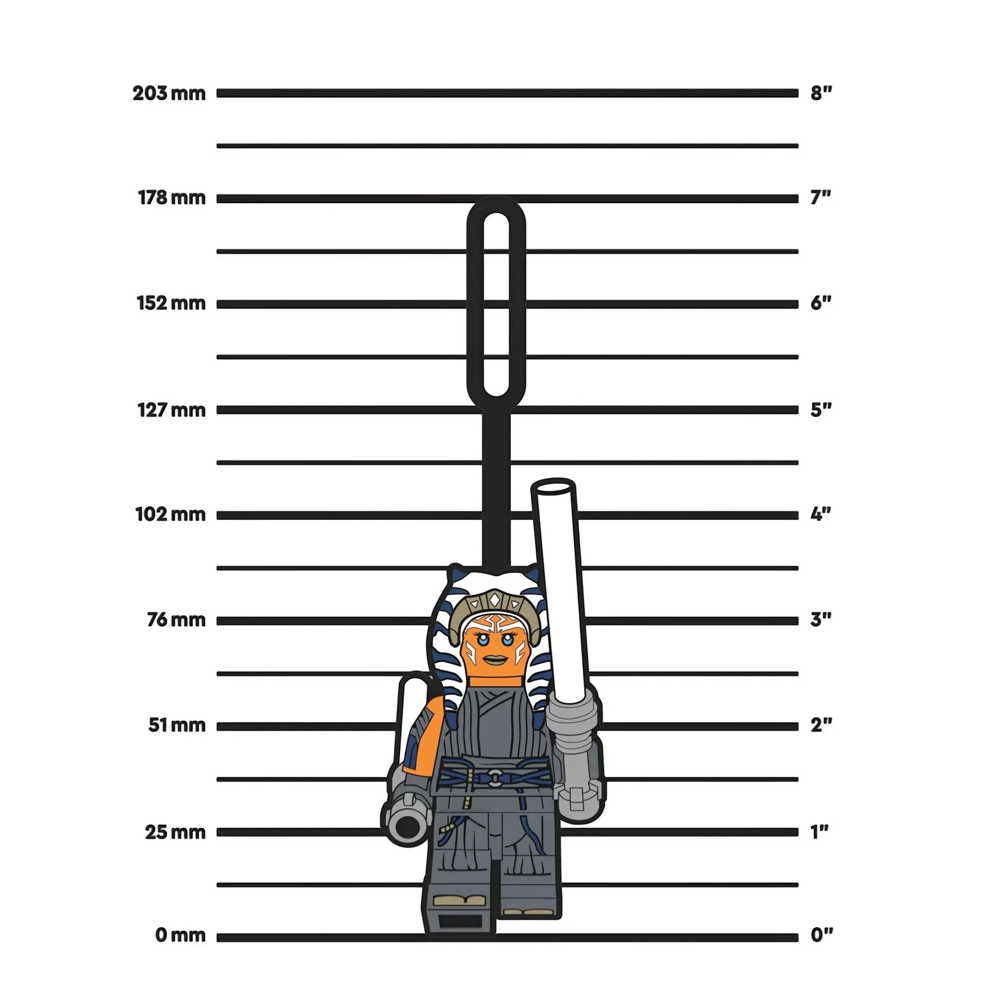 LEGO® Star Wars™ THE MANDALORIAN™ Bag Tag - Ahsoka Tano™ (53745) IQ Hong Kong, Ltd.