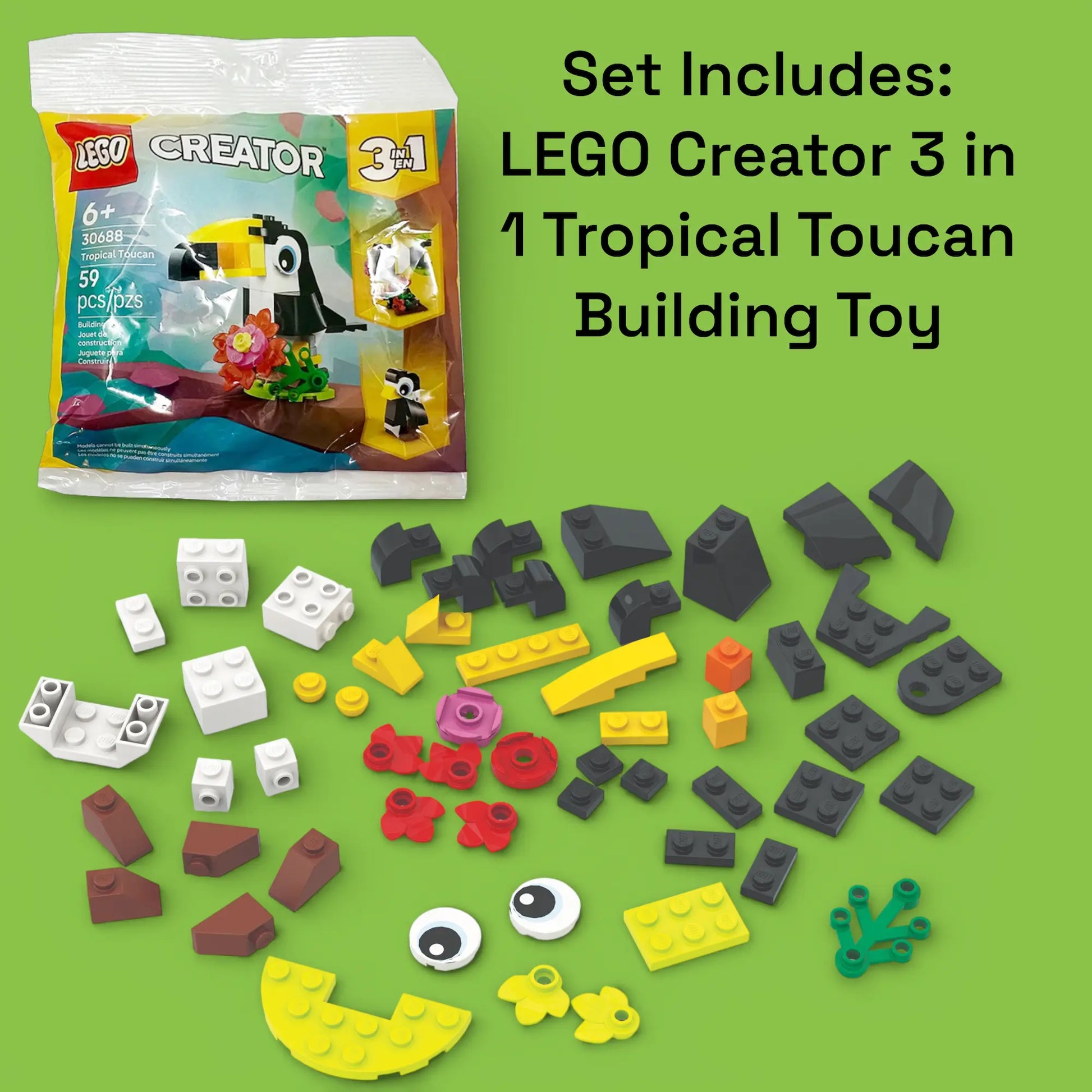 LEGO® Stationery Creativity Set with Building Toy - Animal (53666) IQ Hong Kong, Ltd.