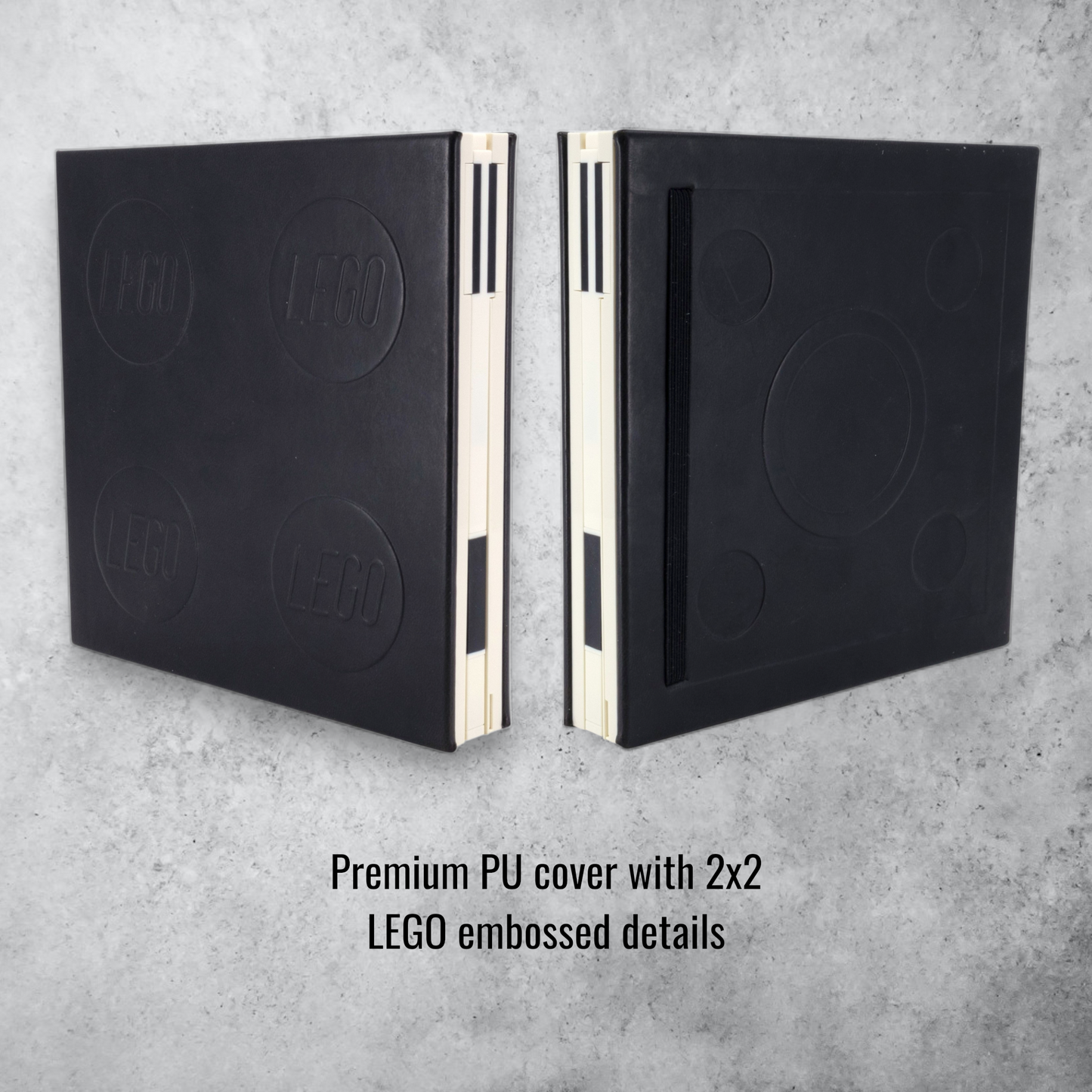 LEGO Locking Notebook with Gel Pen Black - in Box 