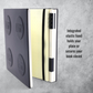 LEGO Locking Notebook with Gel Pen Black - in Box 