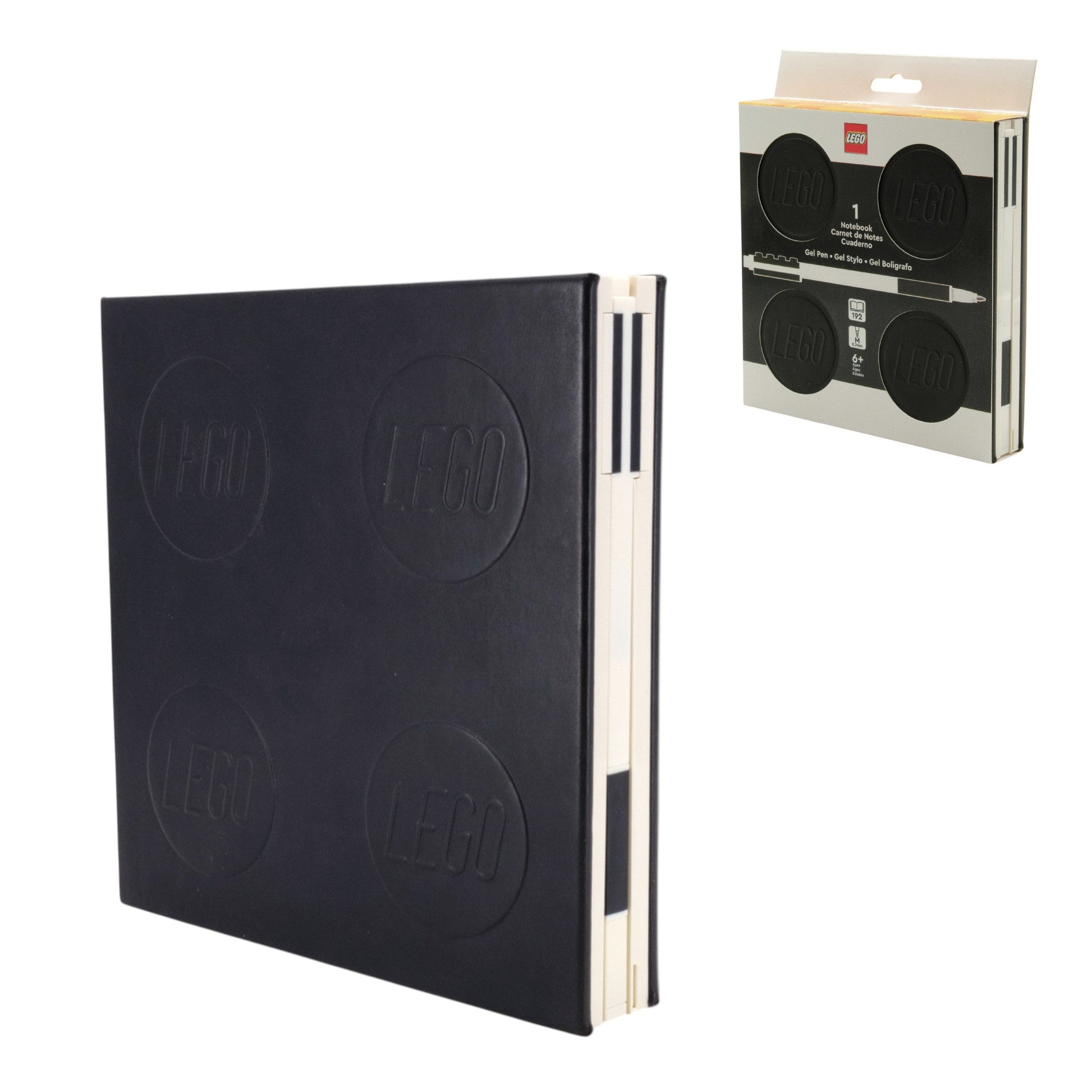 LEGO Locking Notebook with Gel Pen Black - in Box 