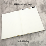 LEGO Locking Notebook with Gel Pen 2x3 Black (53698)