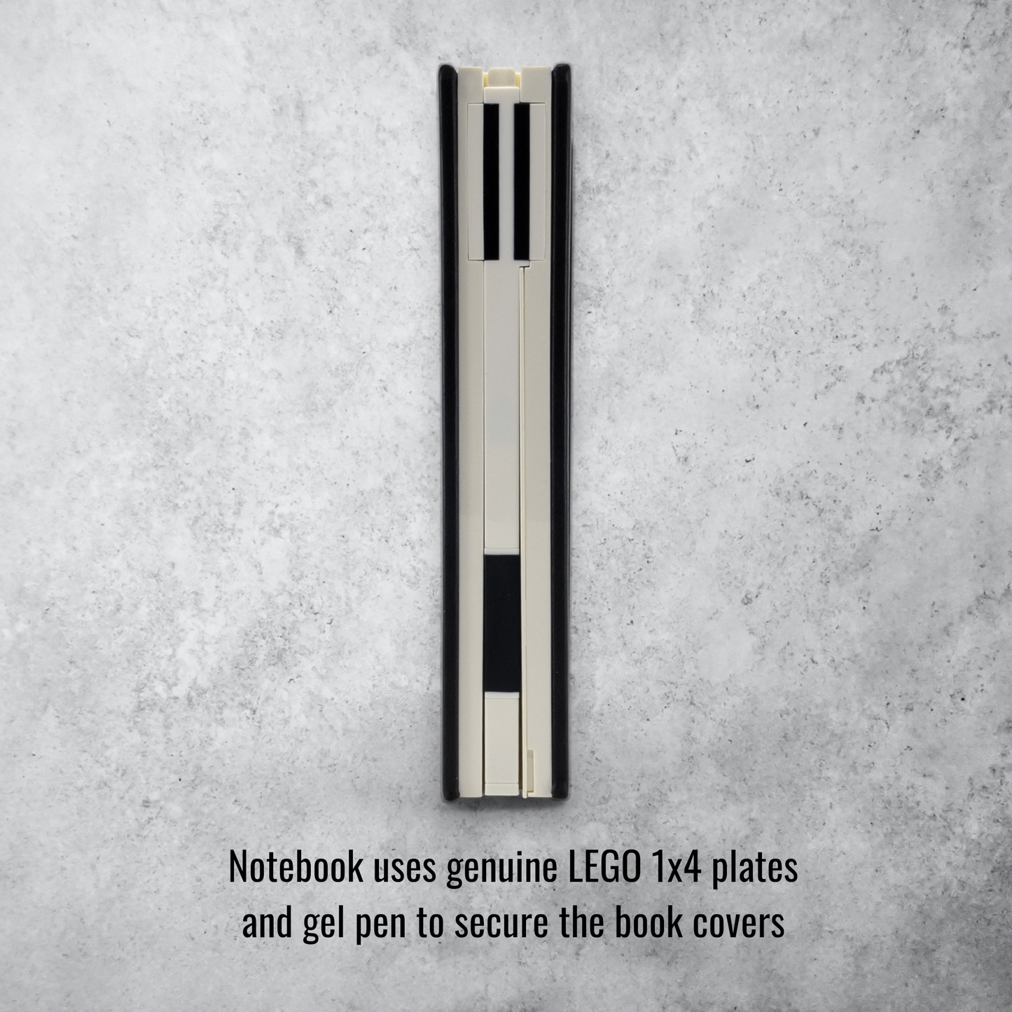 LEGO Locking Notebook with Gel Pen Black - in Box 