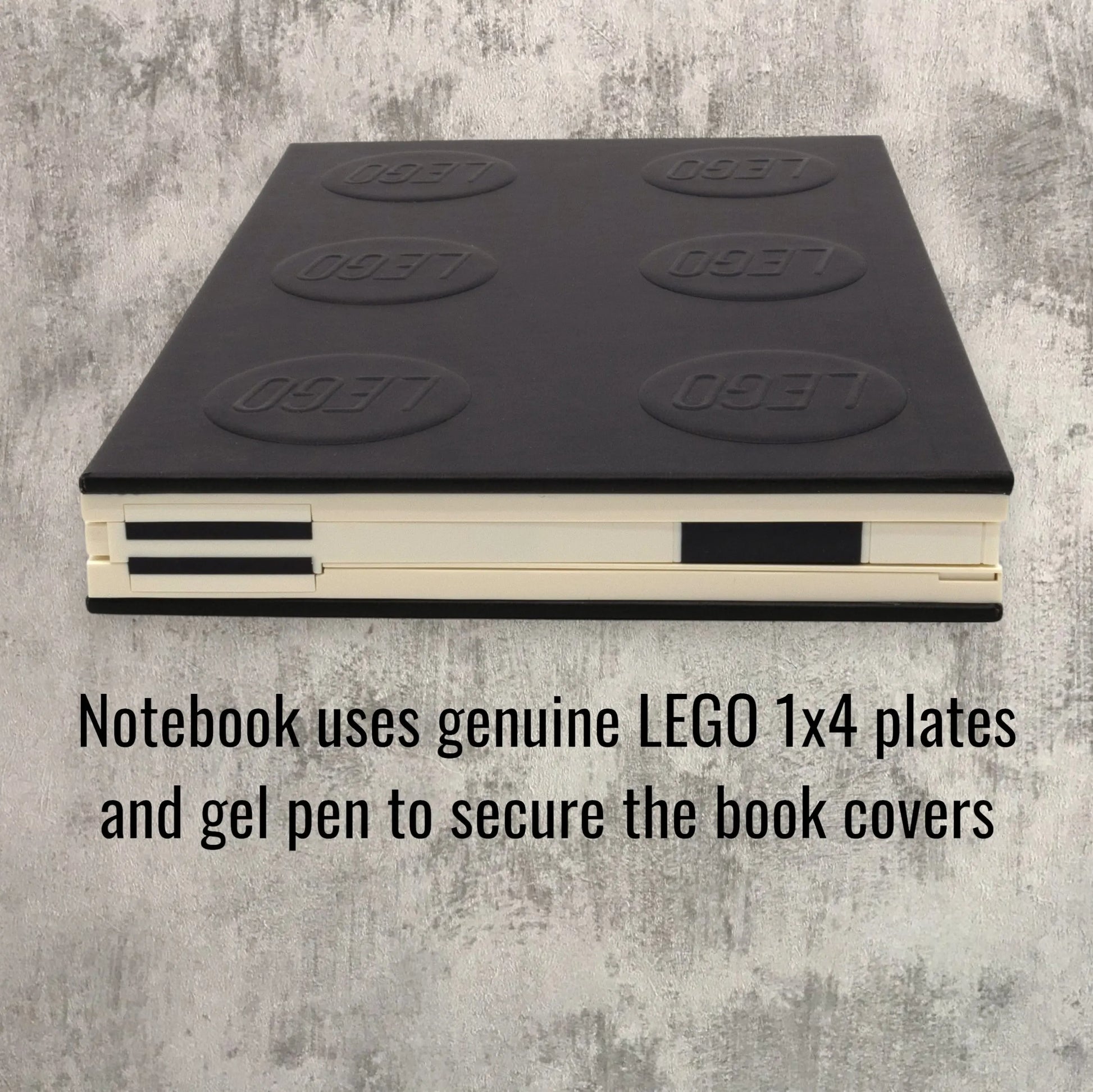 LEGO Locking Notebook with Gel Pen 2x3 Black (53698) IQ Hong Kong, Ltd.