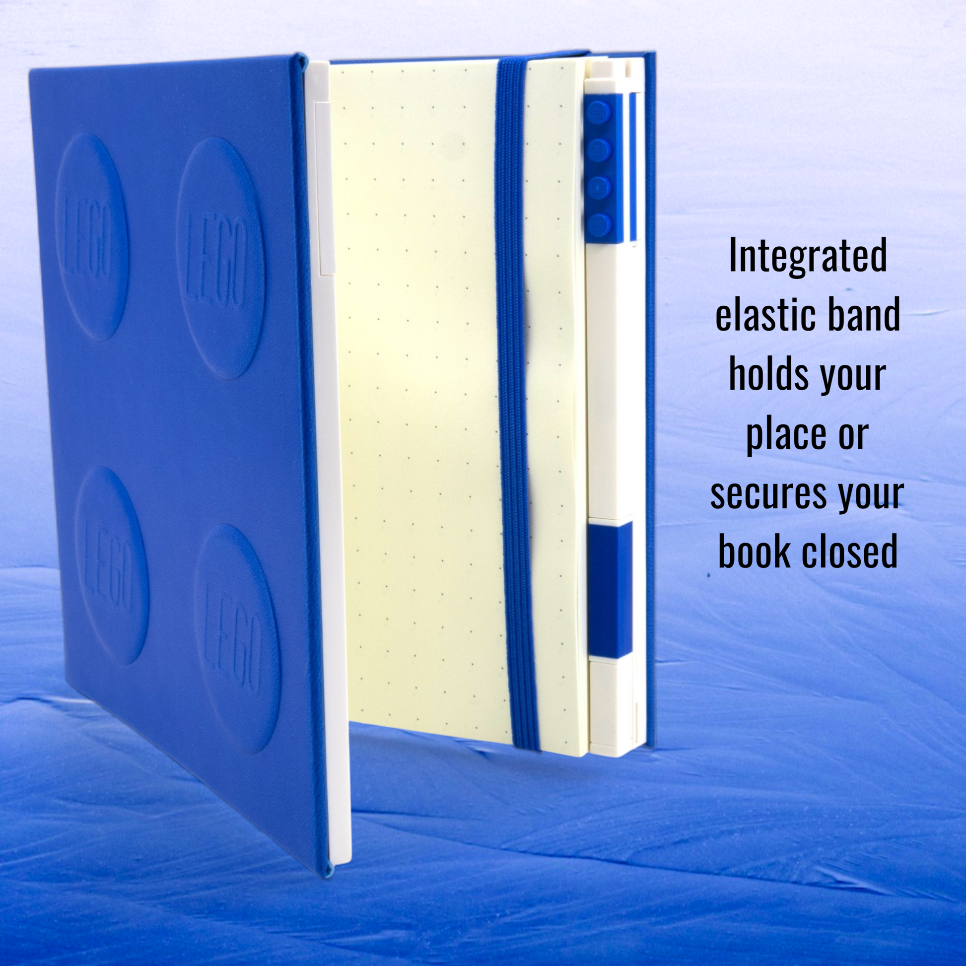 LEGO Locking Notebook with Gel Pen Blue- in Box 