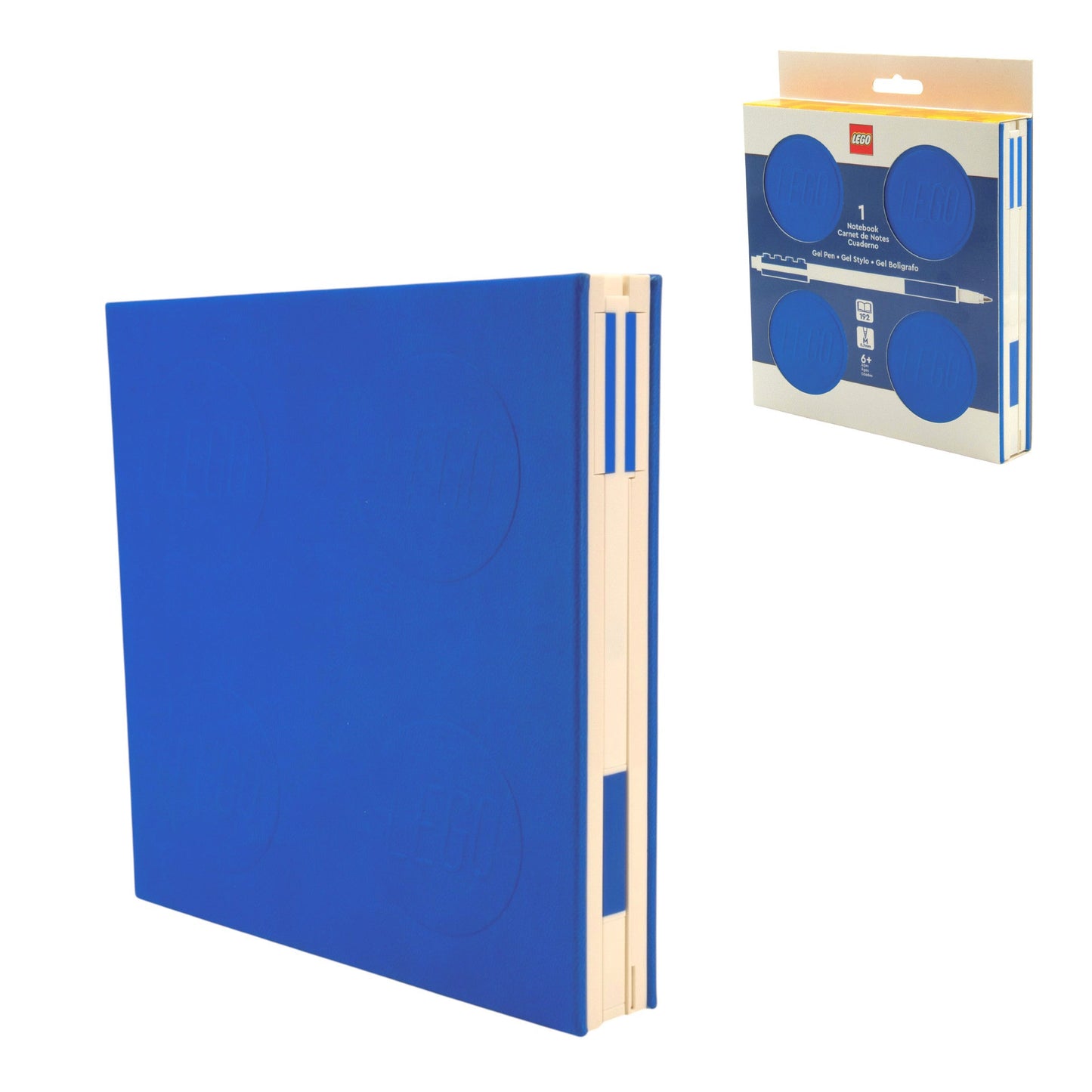 LEGO Locking Notebook with Gel Pen Blue- in Box 