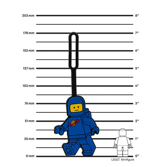 LEGO Minifigures Bag Tag - Spaceman Blue (53482) IQ Hong Kong, Ltd.