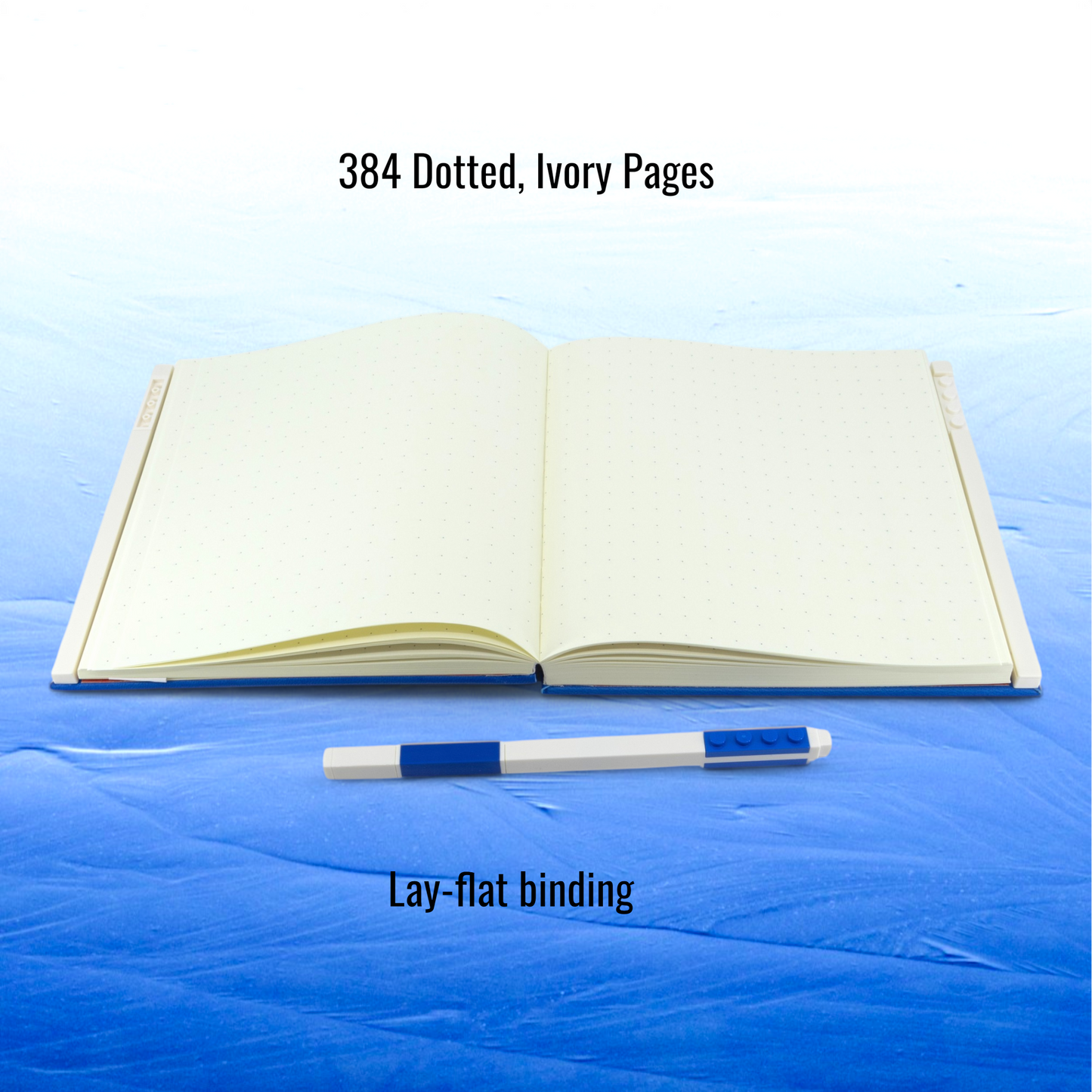 LEGO Locking Notebook with Gel Pen Blue- in Box 