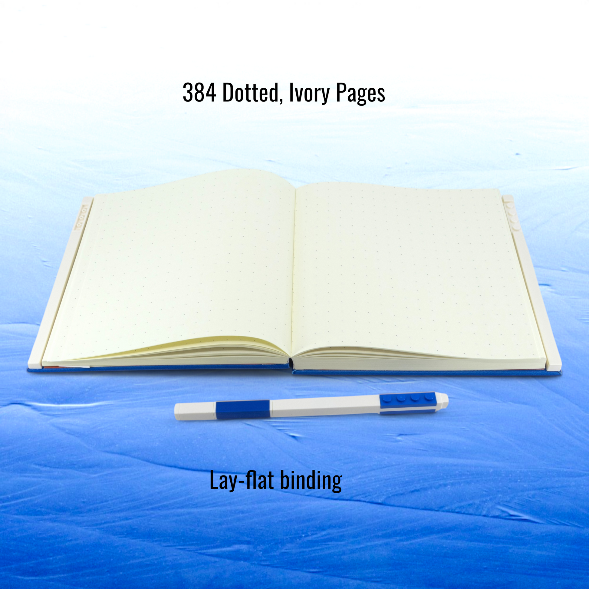 LEGO Locking Notebook with Gel Pen Blue- in Box 