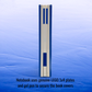 LEGO Locking Notebook with Gel Pen Blue- in Box 