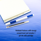 LEGO Locking Notebook with Gel Pen Blue- in Box 