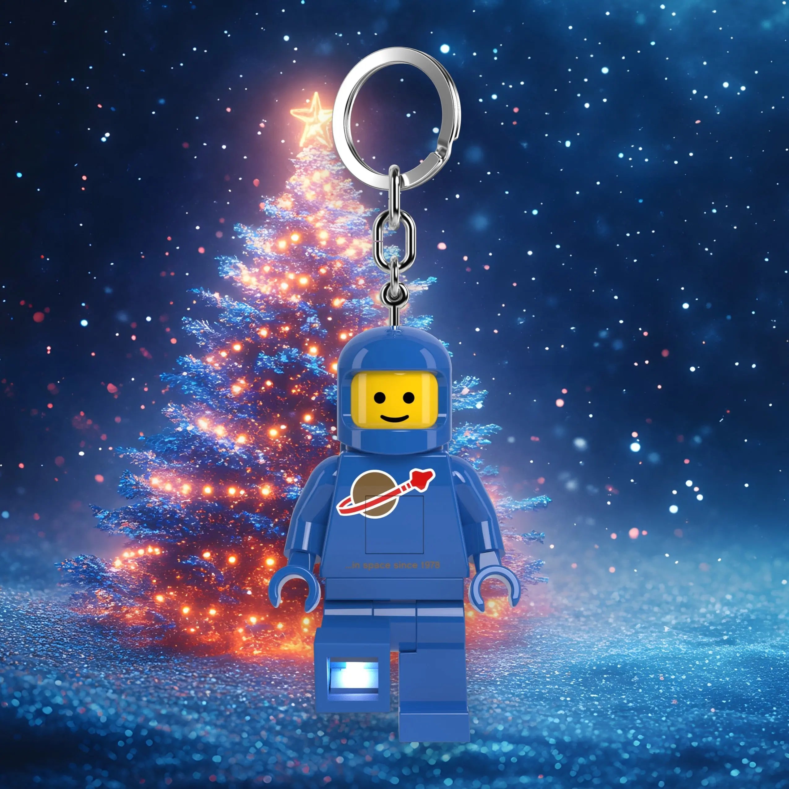LEGO Keychain Light - Spaceman Blue (KE10H) | Santoki