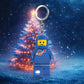 LEGO Minifigures Keychain Light - Spaceman Blue (KE10H)
