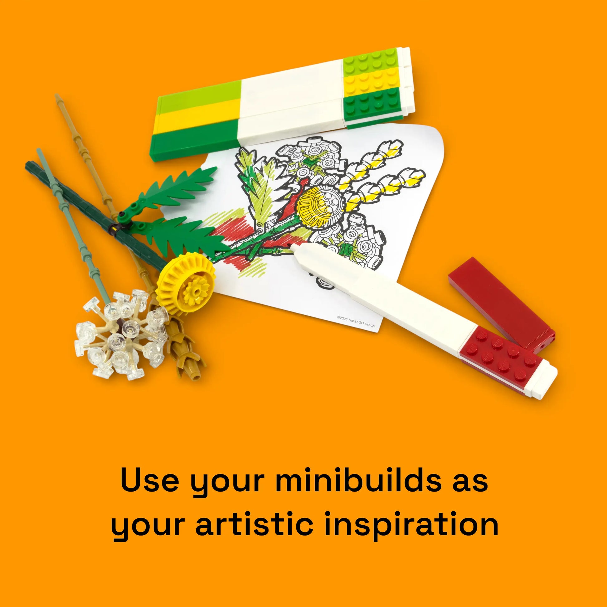 LEGO® Stationery Creativity Set with Building Toy - Project Bloom (53667) IQ Hong Kong, Ltd.