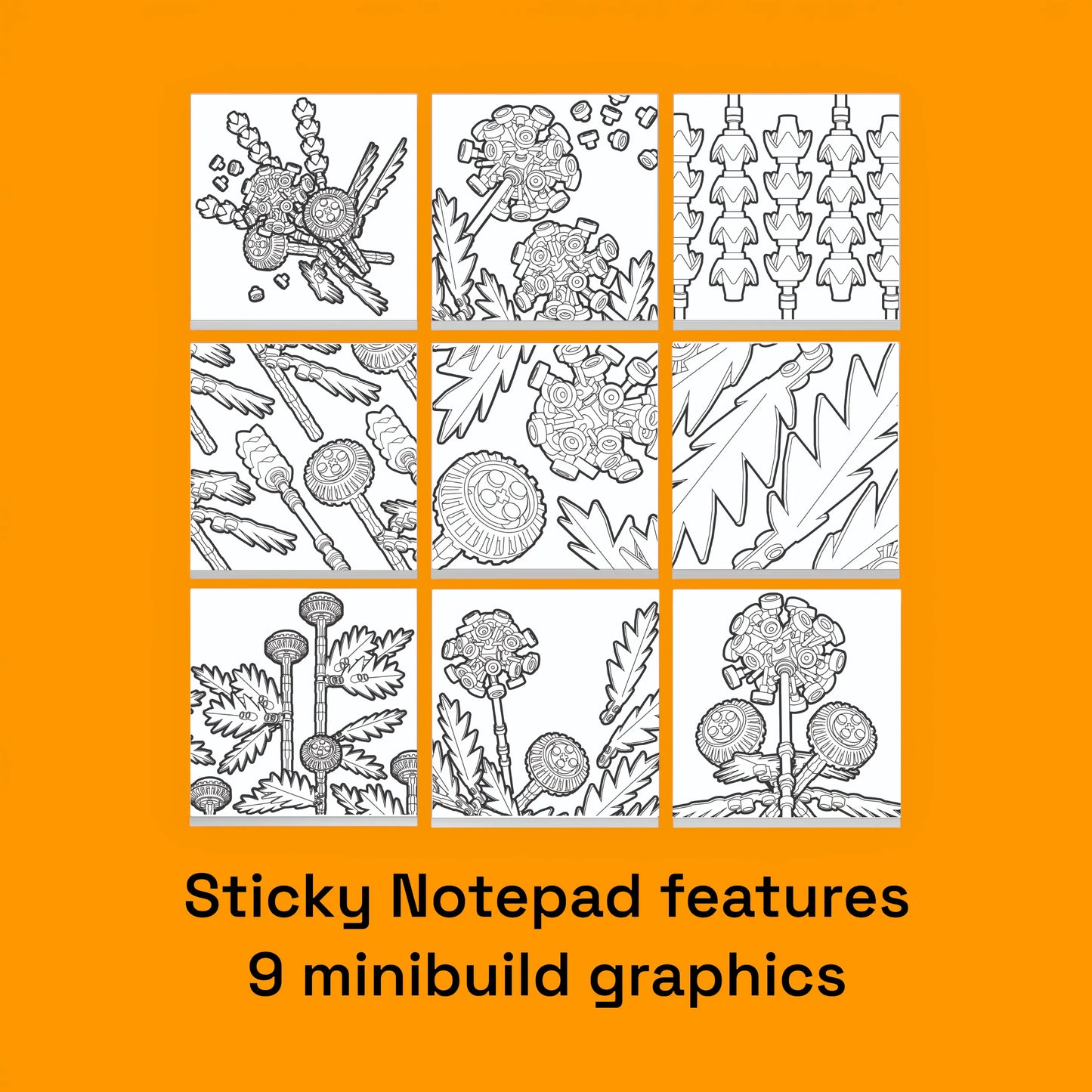 LEGO® Stationery Creativity Set with Building Toy - Project Bloom (53667) IQ Hong Kong, Ltd.