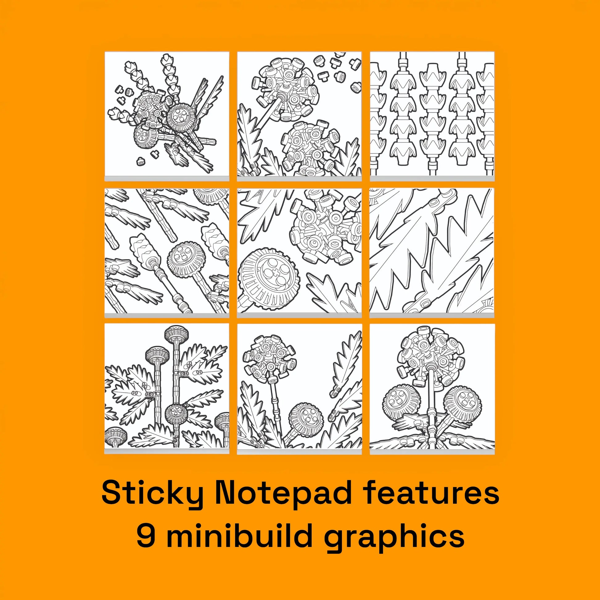 LEGO® Stationery Creativity Set with Building Toy - Project Bloom (53667) IQ Hong Kong, Ltd.